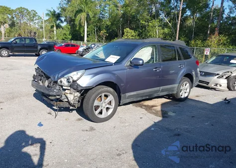 2013 Subaru Outback 2.5I Premium из США, поврежденный, VIN 4S4BRCCC9D3235227
